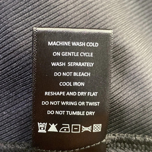 NBD Revolve Unforgiven Ribbed Lattice Dress Black Mini - Picture 9 of 10